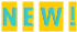 N,E,W 英語でニュー。更新された目印が点滅して知らせています。